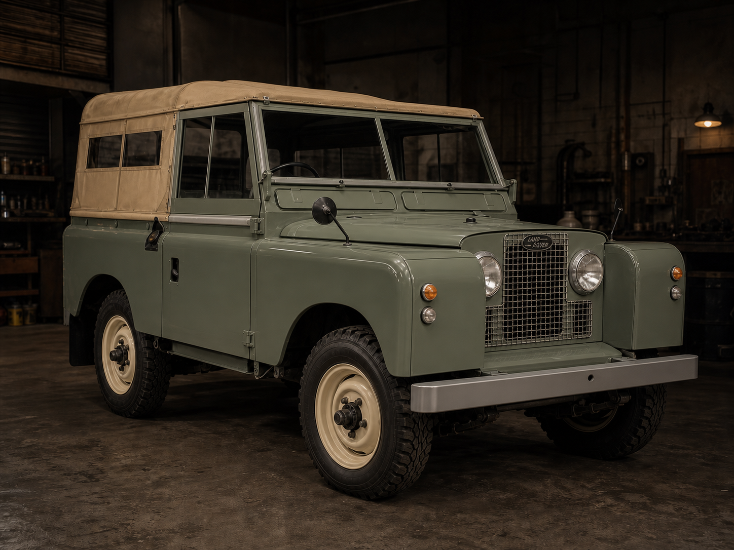 1972 Series IIA — volledig gerestaureerd na restauratie