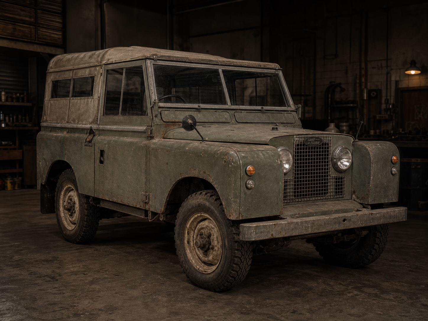 1972 Series IIA — volledig gerestaureerd voor restauratie